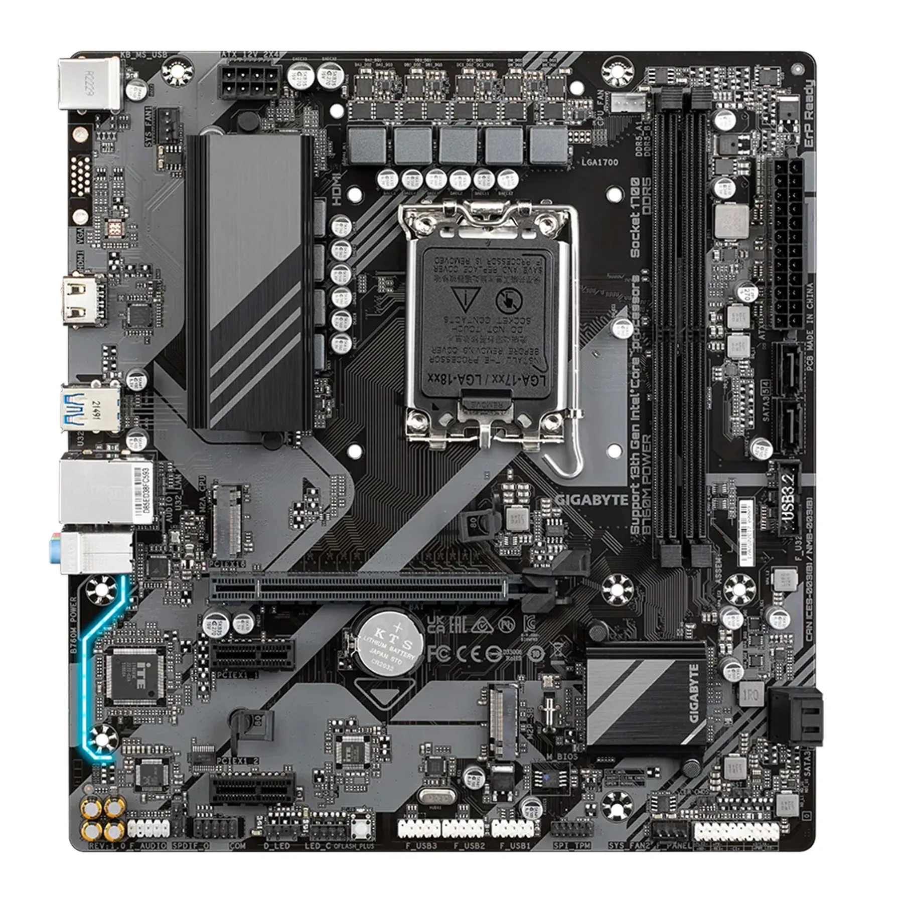 مادربرد گیگابایت مدل B760M POWER rev. 1.0