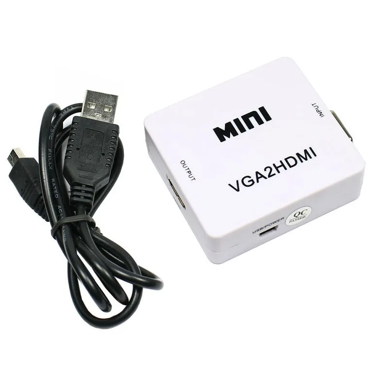 مبدل VGA به HDMI وی نت مدل V-COVGA2HDM