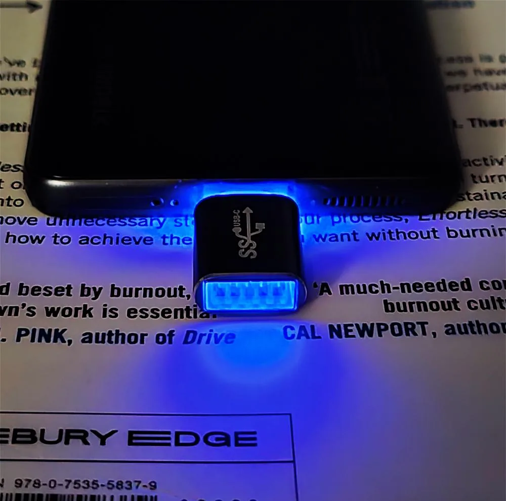 مبدل USB 3.2 OTG به USB-C مدل PM-401