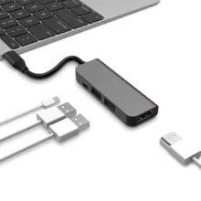 هاب 4 پورت USB-C کوتتسی مدل 160080HUB