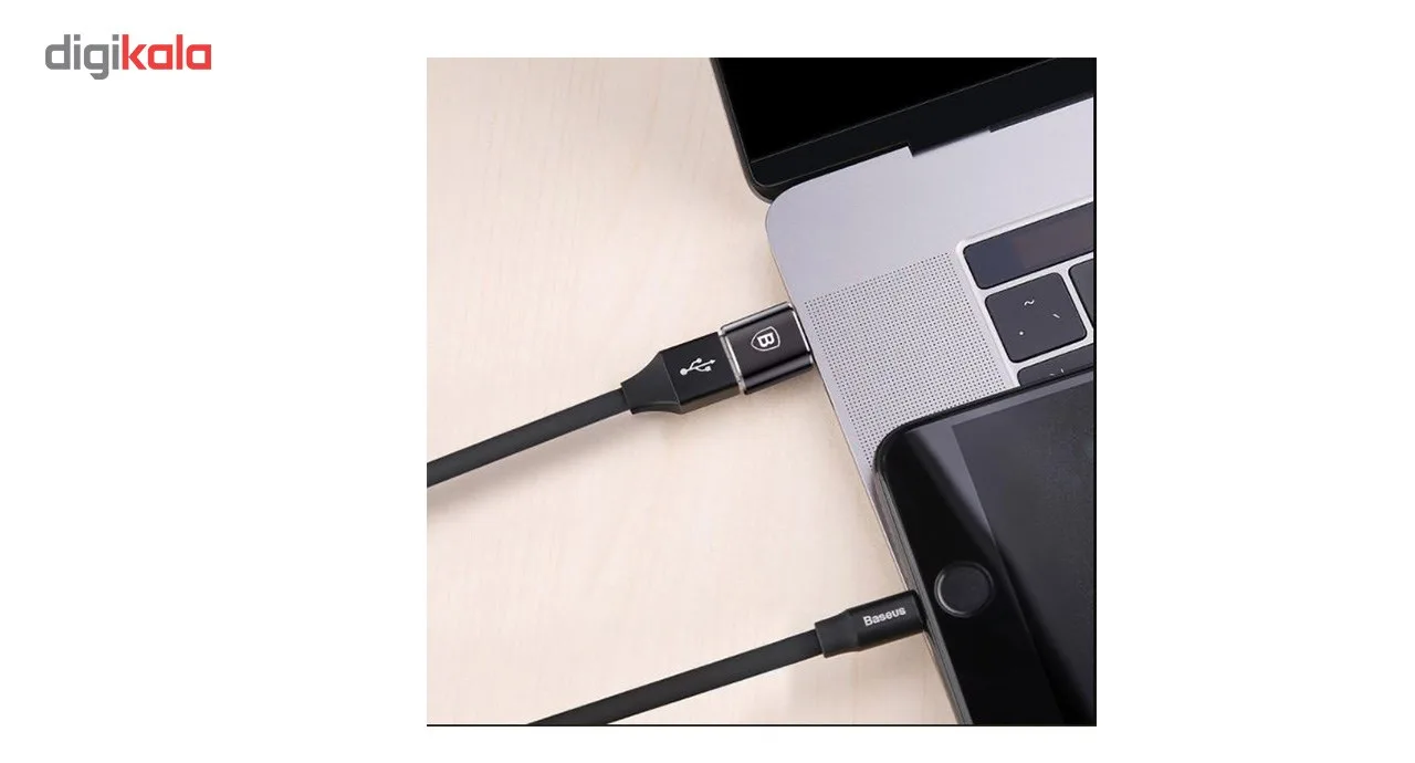 مبدل USB به USB Type-C باسئوس مدل Catotg-01