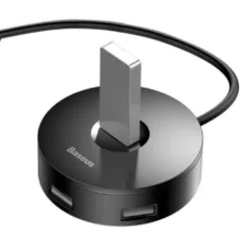 هاب 5 پورت USB باسئوس مدل AIRJOY Round Box CAHUB-U01
