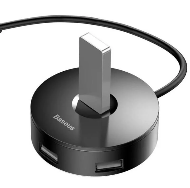 هاب 5 پورت USB باسئوس مدل AIRJOY Round Box CAHUB-U01