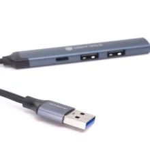 هاب ۴ پورت USB لایت ویو مدل LW-HUB-A104