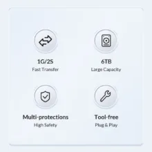 قاب هارددیسک اکسترنال  2.5 اینچی USB 3.0 اوریکو مدل 2139U3-V1