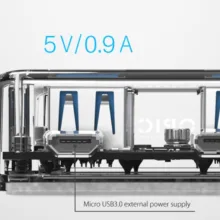 هاب USB 3.0 چهار پورت اوریکو مدل MH4U-U3