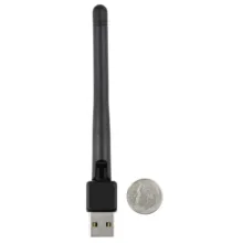 کارت شبکه usb بی سیم مدل 300Mbps آنتن کوتاه