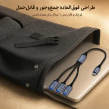هاب 4 پورت USB 3.2 سیپولار مدل SI-Octopus