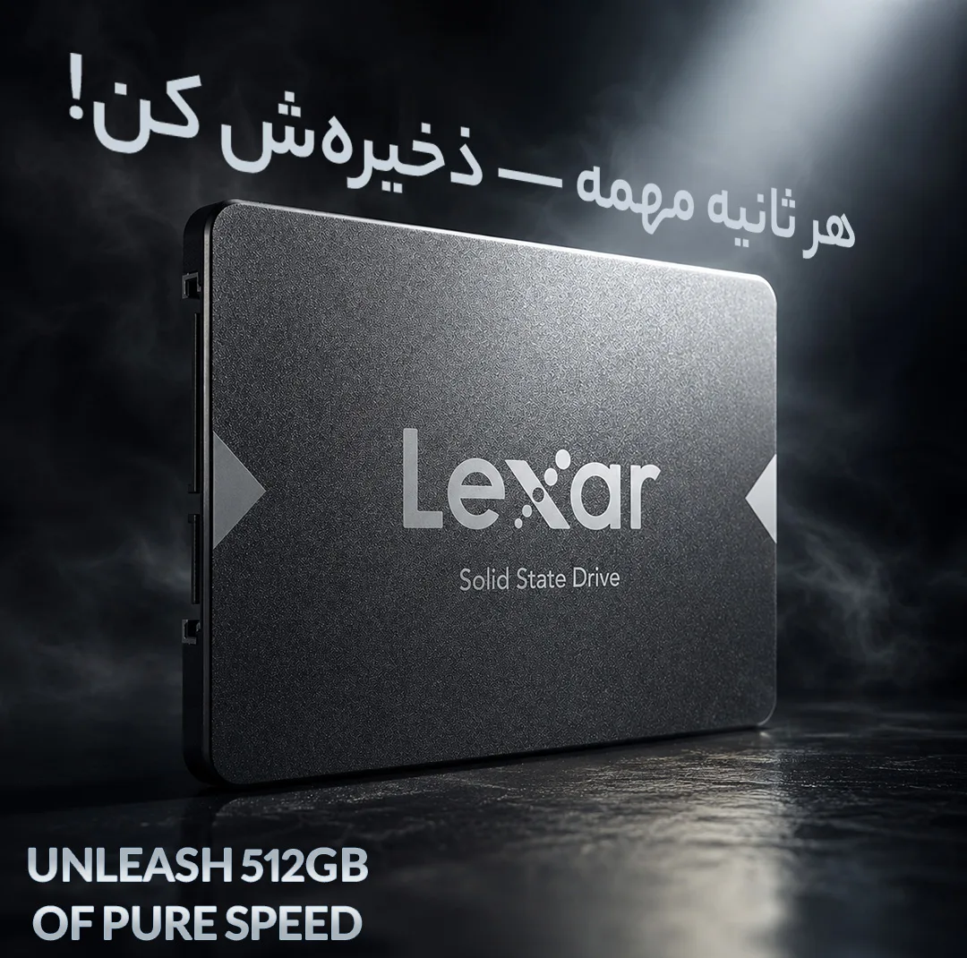 اس اس دی اینترنال SATA III لکسار مدل solid ظرفیت 512 گیگابایت