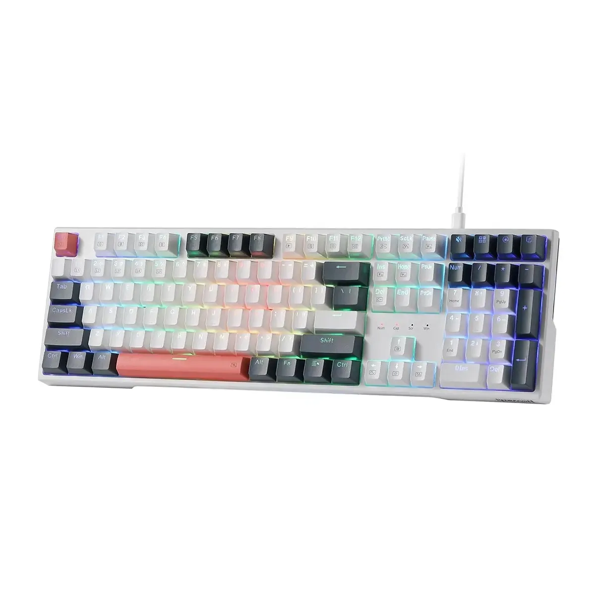 کیبورد گیمینگ ردراگون مدل Trundle K668 WBO