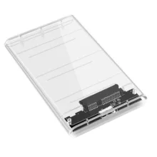 باکس تبدیل SATA به USB 3.0 هارددیسک 2.5 اینچ مدل شیشه‌ای
