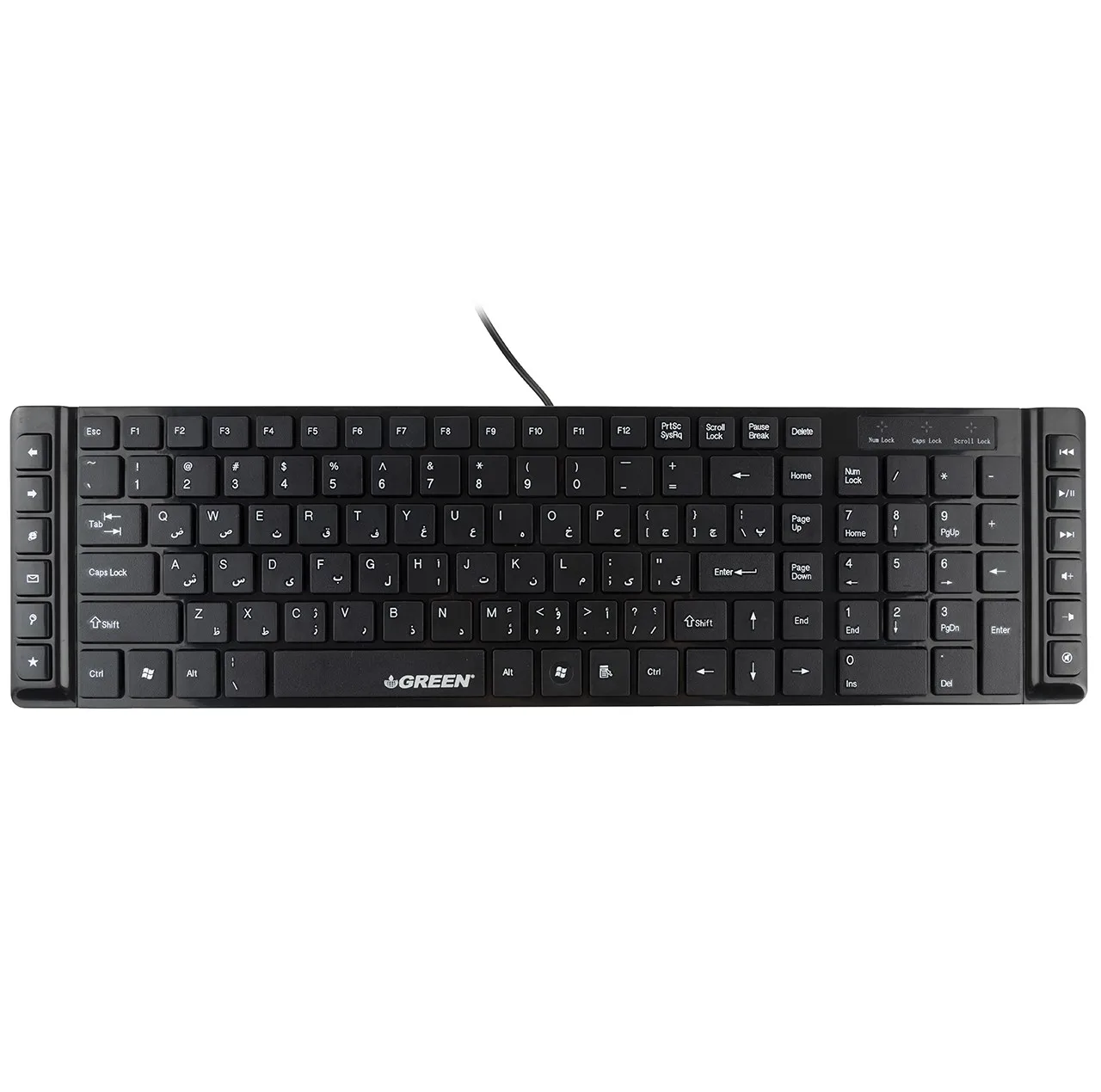 کیبورد گرین GK-301 باحروف فارسی