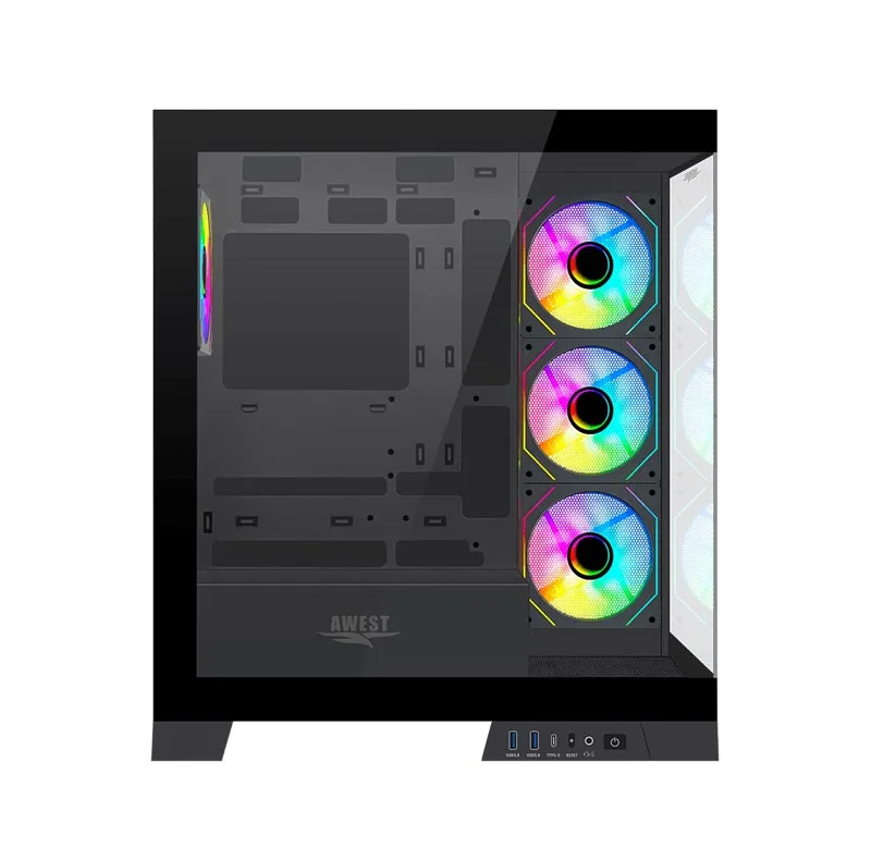 کیس کامپیوتر گیمینگ اوست مدل GT-AQ16-MB