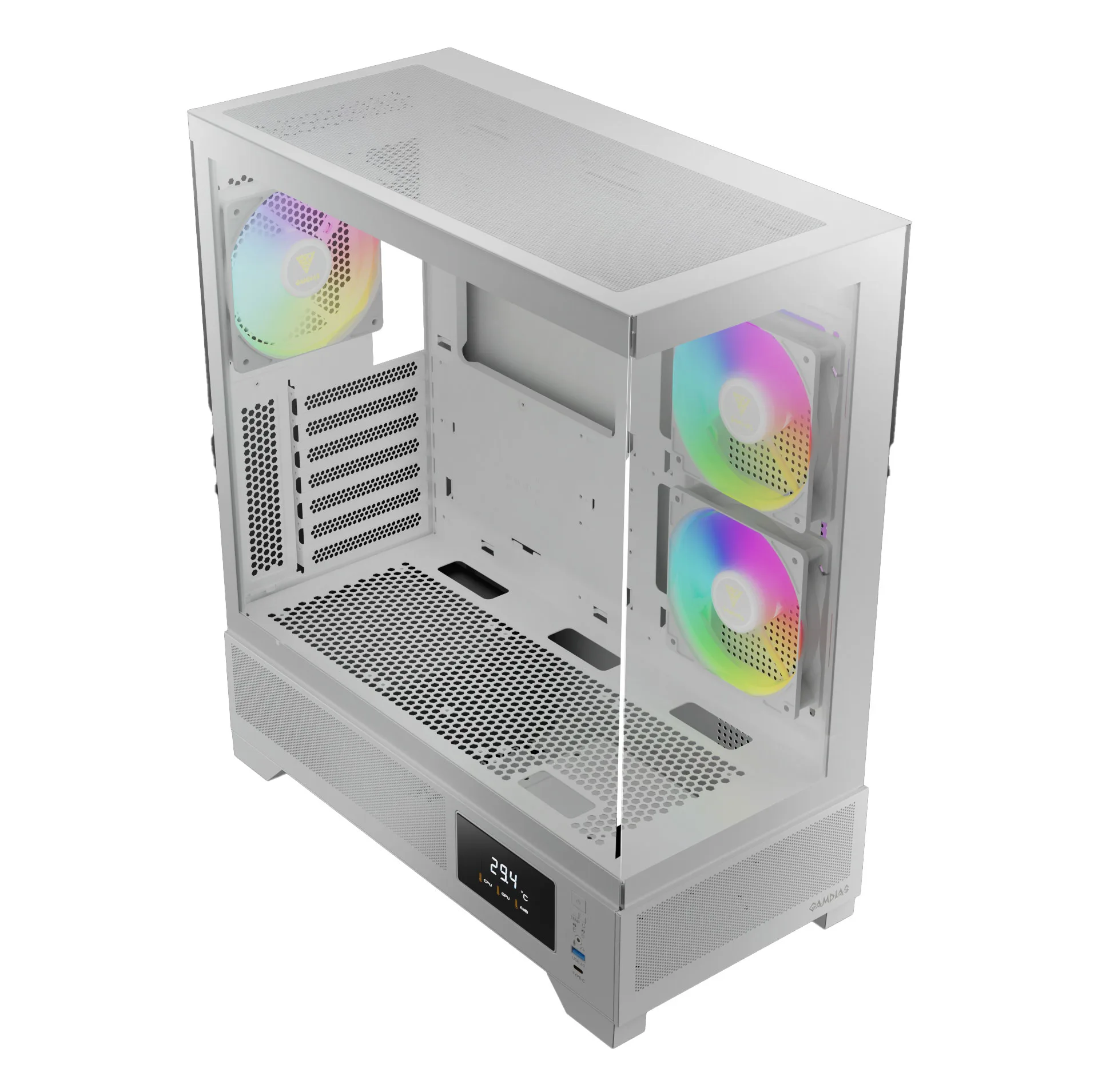 کیس کامپیوتر گیم دیاس مدل ATLAS M1 WH
