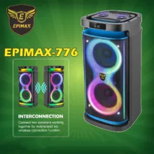 اسپیکر قابل حمل اپی مکس مدل EPIMAX PARTY BOX-776