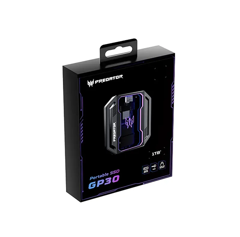 اس اس دی اکسترنال ایسر مدل BL.9BWWR.125 ظرفیت 1 ترابایت رابط USB 3.2 Gen2 به همراه کیف