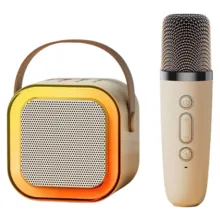 اسپیکر بلوتوثی قابل حمل مدل KARAOKE به همراه میکروفن