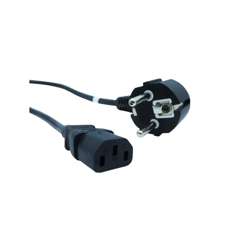 کابل برق سه پین منبع تغذیه کامپیوتر فرانت مدل FN-PPCB18 IEC C13 طول 1.8 متر