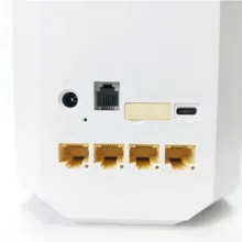 مودم روتر 5G خانگی دو مدل X28 BUSINESS با پشتیبانی شبکه‌های 3G/4G/4.5G/5G، قابلیت تجمیع باند، پنل سوپر ادمین دائمی، خروجی تلفن و پورت‌های RJ-45 و USB Type-C، آداپتور برق