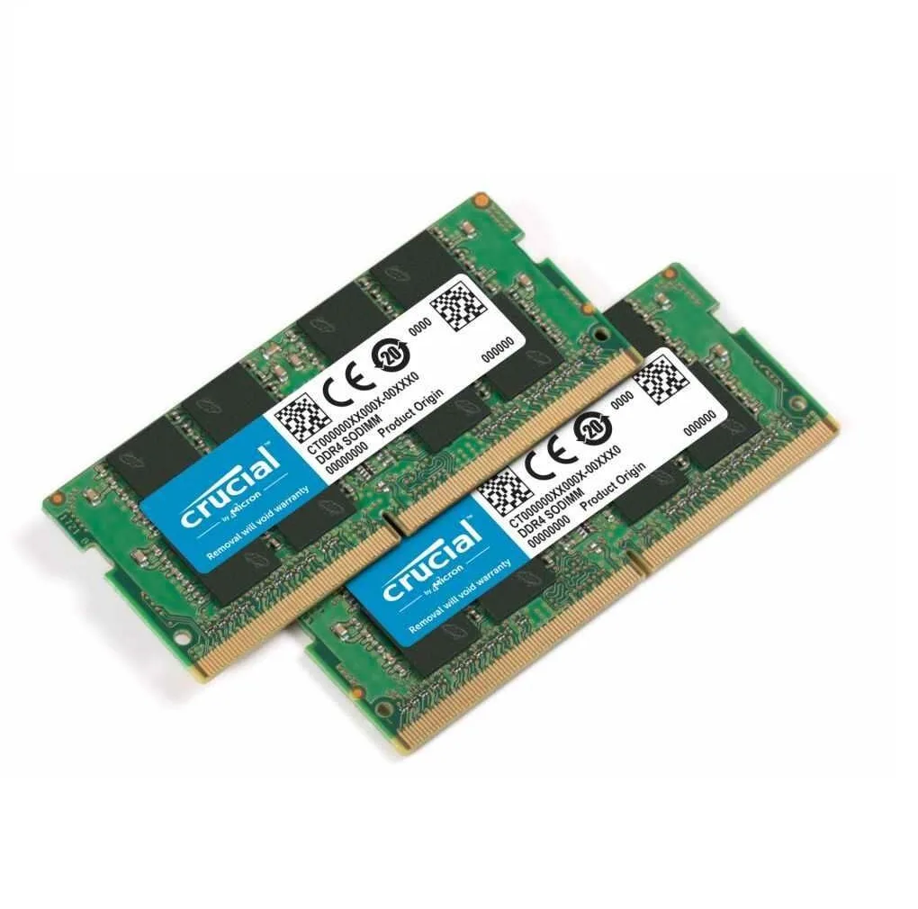 رم لپ تاپ DDR4 تک کاناله 3200 مگاهرتز CL22 کروشیال مدل CT8G4 ظرفیت 8 گیگابایت