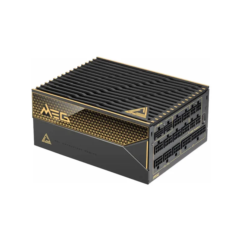 منبع تغذیه کامپیوتر 1600 وات ام اس آی مدل MEG Ai1600T Titanium PCIE5