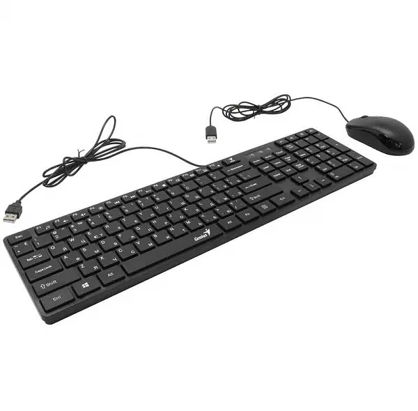 کیبورد و ماوس جنیوس مدل KM-Slim Star C126