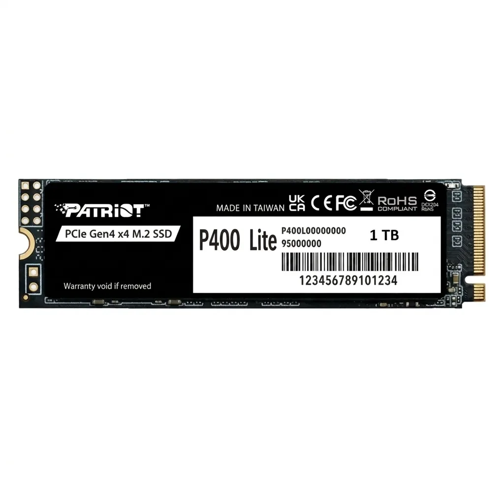 اس اس دی اینترنال M.2 PCIe Gen4 x4 NVMe پتریوت مدل P400 LITE ظرفیت 1 ترابایت