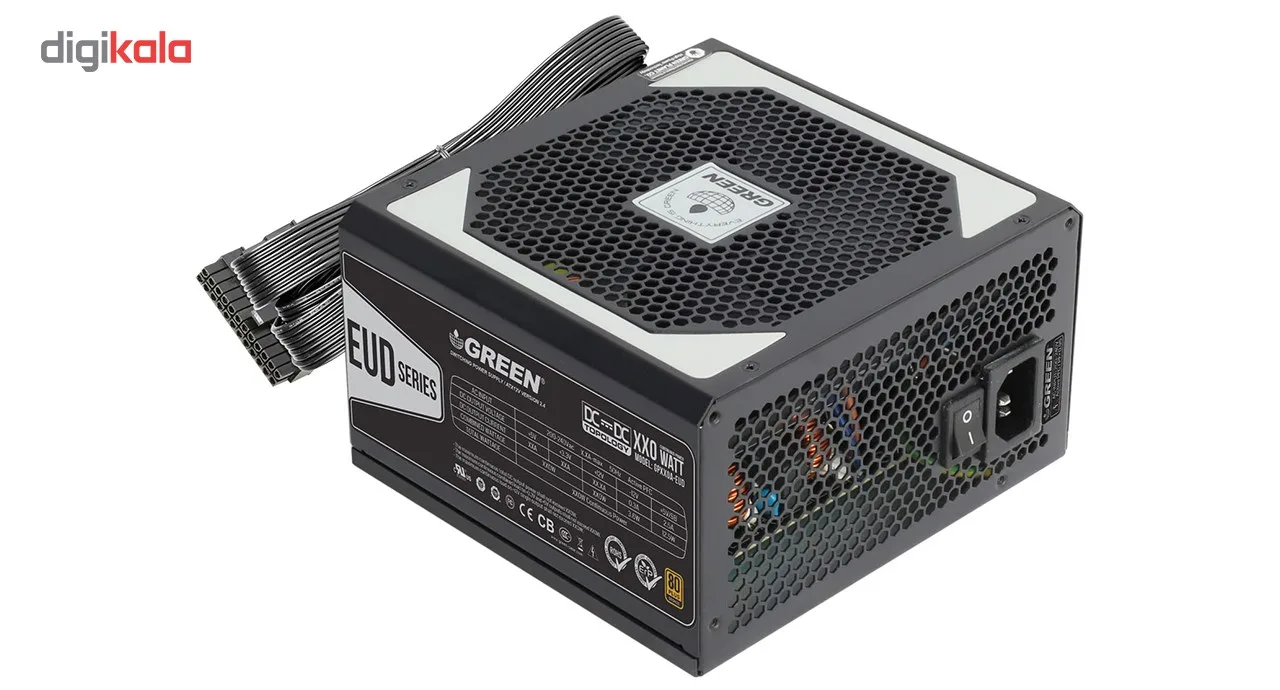 منبع تغذیه کامپیوتر گرین مدل GP530A-EUD