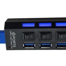 هاب 4 پورت USB 3.0 پورتز مدل RH 3