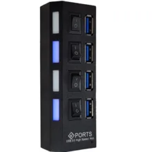 هاب 4 پورت USB 3.0 پورتز مدل RH 3