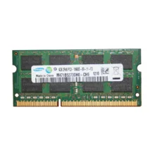 رم لپتاپ سامسونگ DDR3 4 گیگابایت مدل 1333 PC3 10600s تک کاناله با فرکانس 1333 مگاهرتز