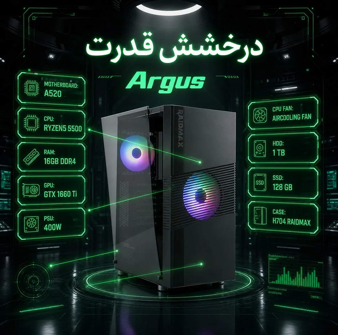 کامپیوتر دسکتاپ ونتار مدل Argus