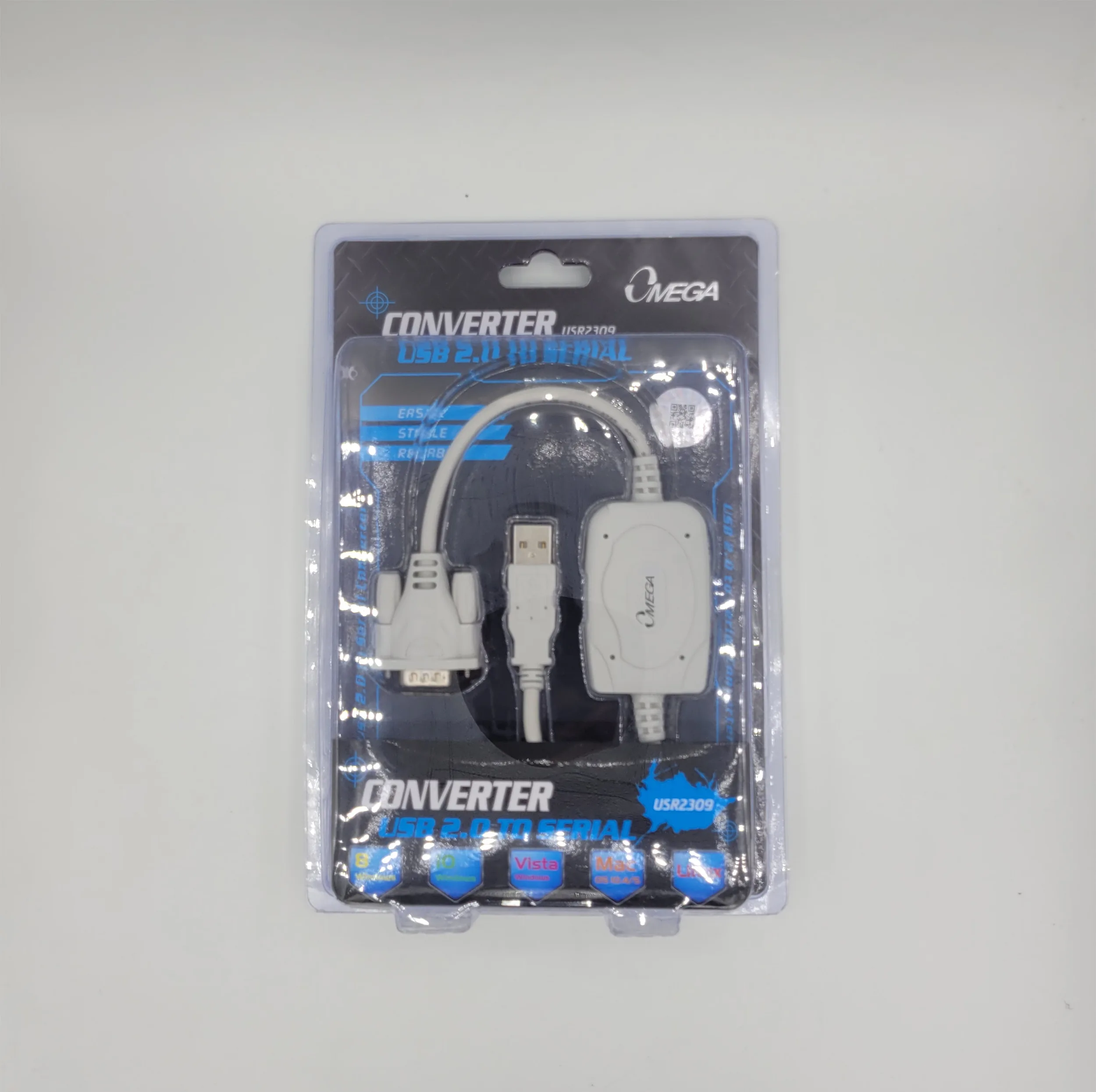 کابل تبدیل USB به سریال RS232 امگا مدل 2021
