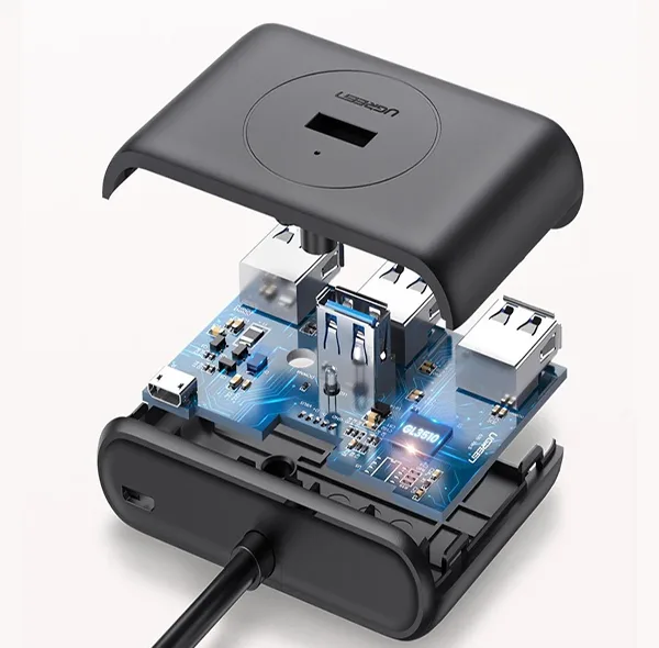 هاب USB 3.0 چهار پورت یوگرین مدل UG-20291