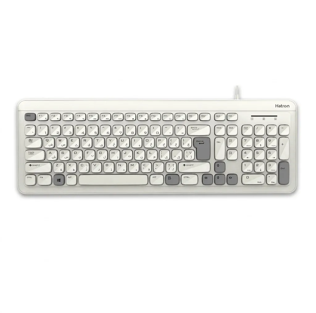 کیبورد ارگونومیک هترون مدل HK181