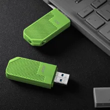 فلش مموری ایسر مدل UP300 ظرفیت 32 گیگابایت، رابط USB 3.2 Gen1، سرعت خواندن 120 مگابایت بر ثانیه، بدنه سبک و مقاوم، سازگار با ویندوز، مک و لینوکس، مناسب انتقال سریع و ذخیره‌سازی داده‌های حجیم