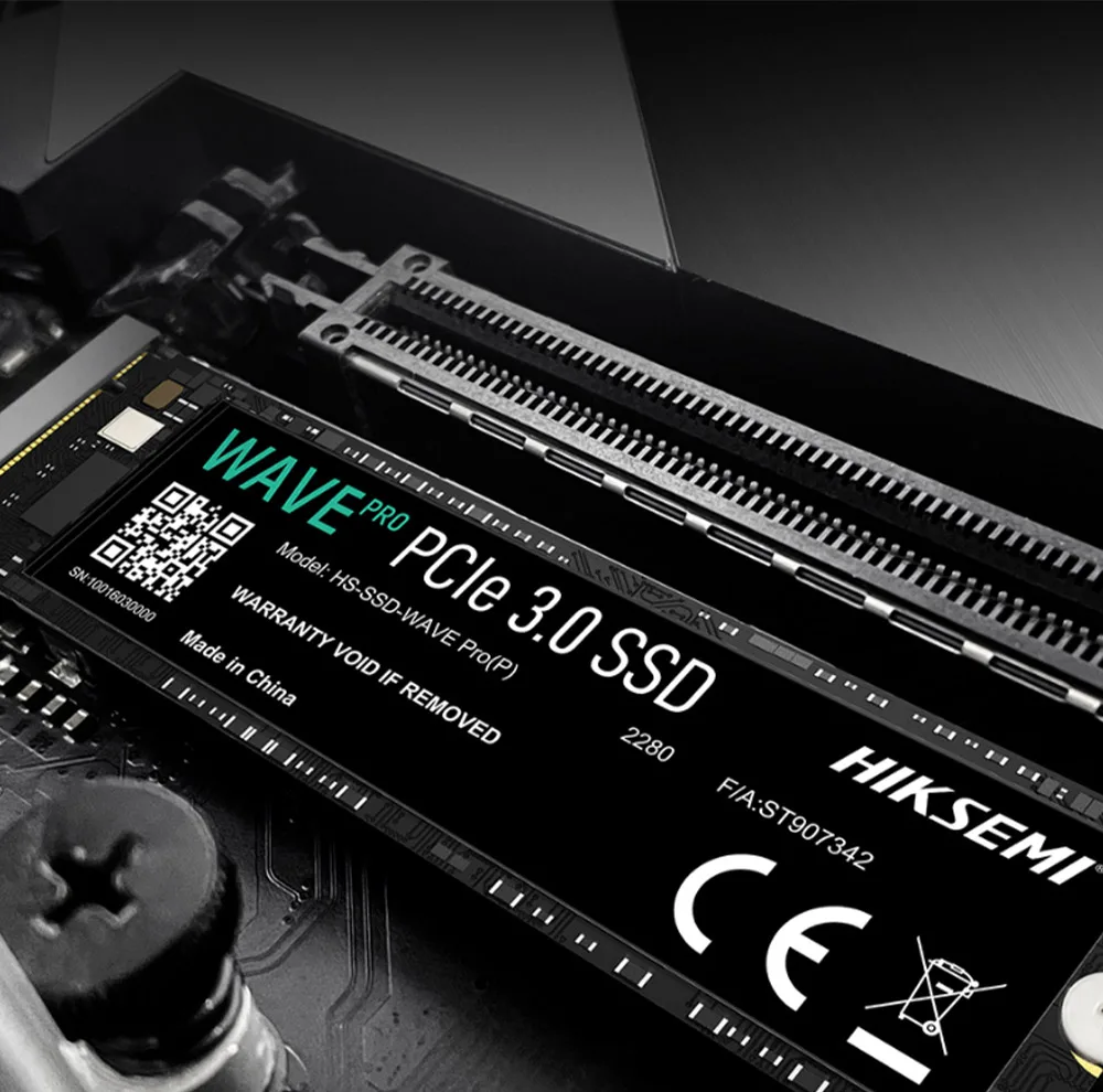 اس اس دی اینترنال PCIe Gen3 x4 هایک سمی مدل WAVE PRO ظرفیت 512 گیگابایت