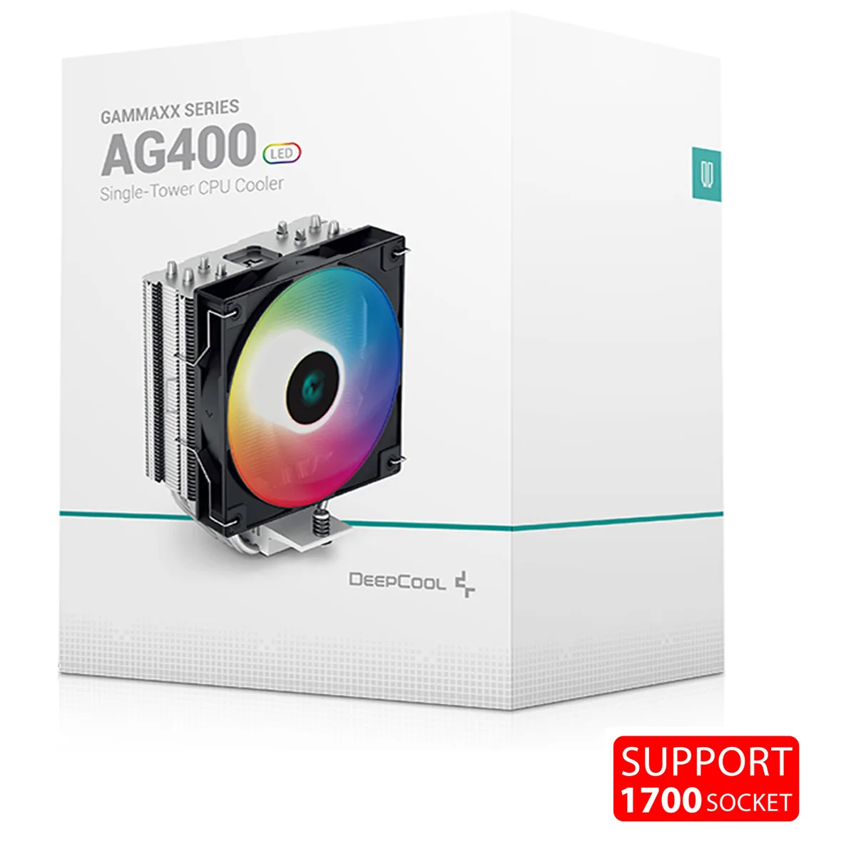 سیستم خنک کننده بادی دیپ کول مدل GAMMAXX AG400 led LGA1700