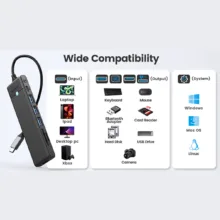 داک استیشن 7 پورت USB-C اوریکو مدل PWD-7P