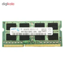 رم لپ تاپ 1333مگاهرتز DDR3 تک کاناله سامسونگ CL11 مدل M471B5273DH0 ظرفیت 4 گیگابایت