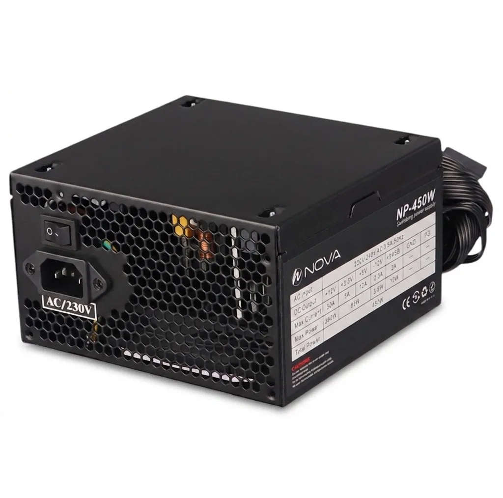 منبع تغذیه کامپیوتر ان نوا مدل NP-450
