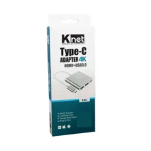 مبدل USB-C به HDMI/USB کی نت مدل K-COUC30HU