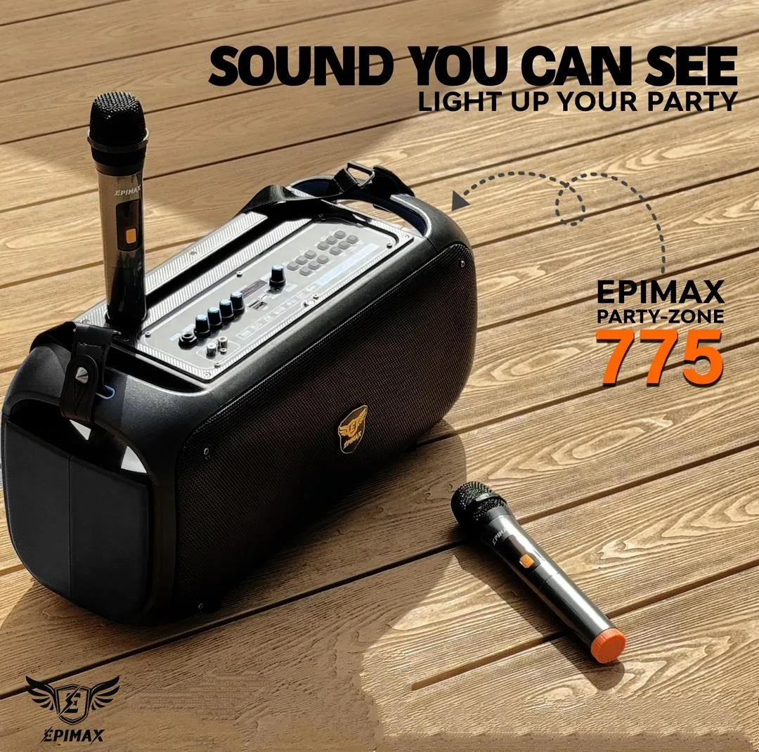 اسپیکر بلوتوثی قابل حمل اپیمکس مدل EPIMAX-775