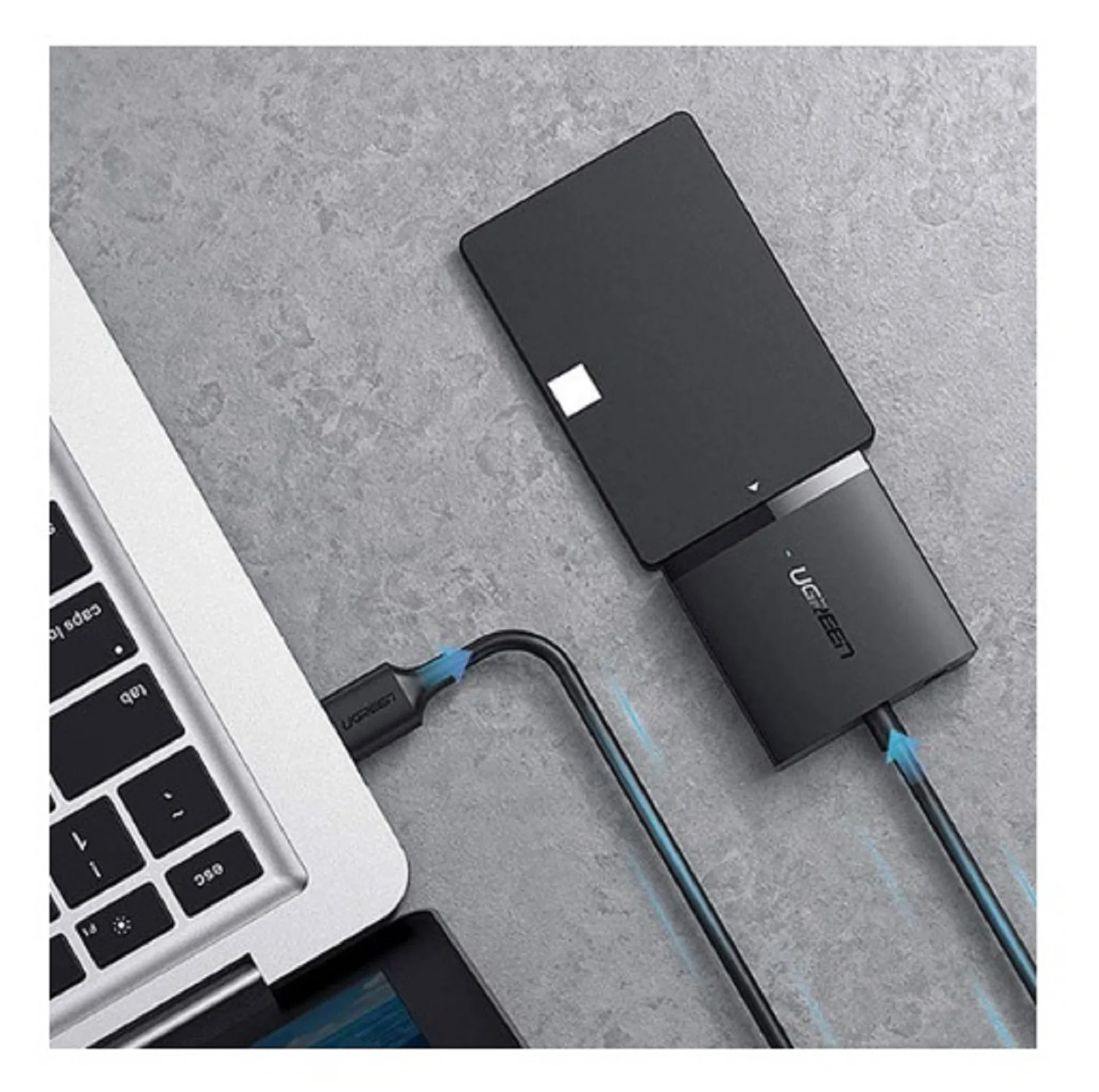 کابل تبدیل SATA به USB یوگرین مدل CM257- 60561 طول 0.5 متر