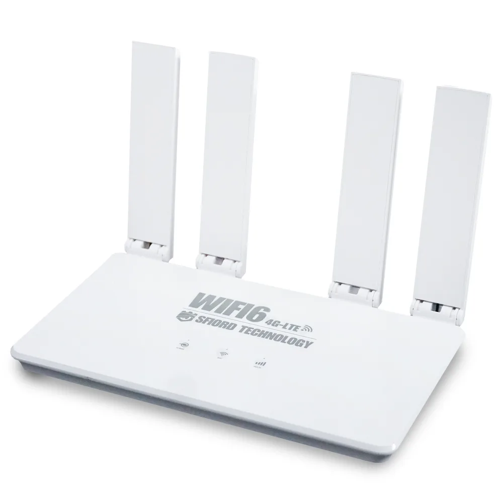 مودم سیمکارتی رومیزی 4G LTE اسفیورد مدل T842 با پشتیبانی از وایفای نسل 6، سرعت دانلود تا 300Mbps، امکان اتصال تا 16 دستگاه همزمان، پورت شبکه و چیپست مدیاتک