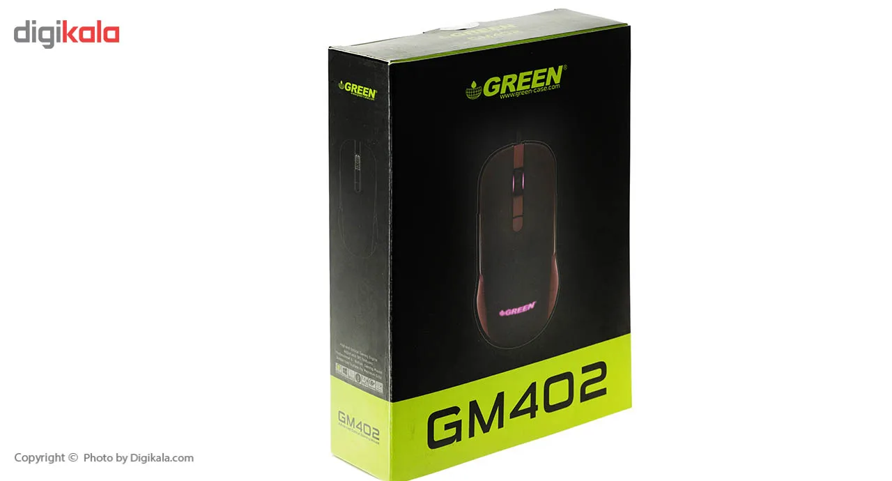 ماوس مخصوص بازی گرین مدل GM402