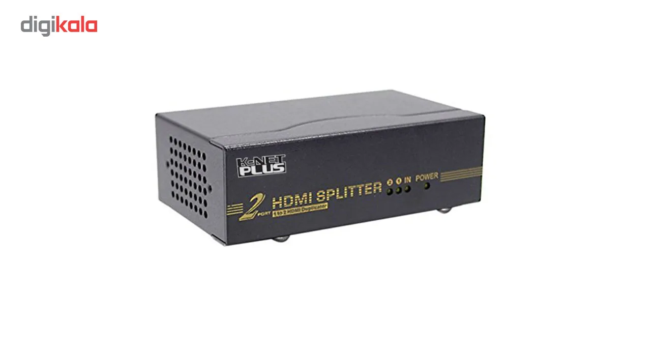 اسپلیتر HDMI دو پورت کی نت پلاس مدل KPS642
