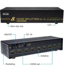اسپلیتر HDMI هشت پورت کی نت پلاس مدل KPS648