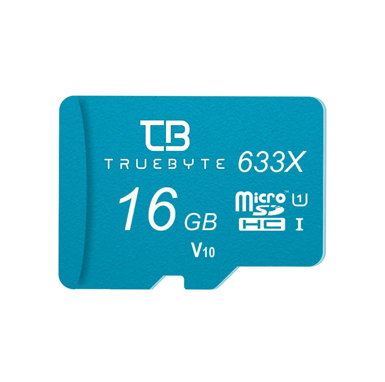 کارت حافظه microSD HC تروبایت مدل 633X-V10 کلاس 10 استاندارد UHS-I U1 ظرفیت 16 گیگابایت همراه با کارت خوان