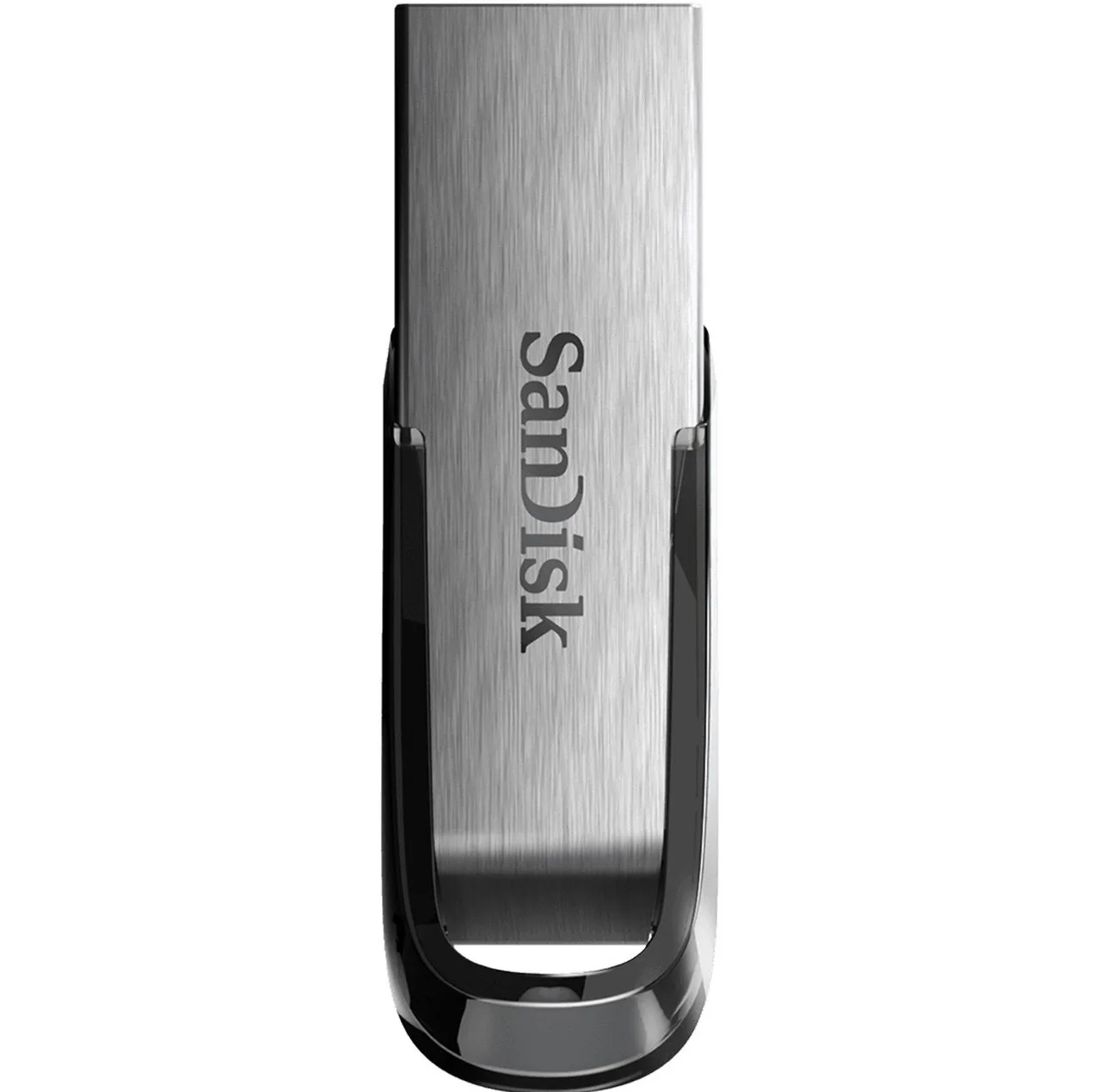 فلش مموری سن دیسک Ultra Flair CZ73 ظرفیت 64 گیگابایت با رابط USB 3.0 و بدنه فلزی مقاوم، سرعت انتقال 150 مگابایت بر ثانیه و سازگار با انواع سیستم‌عامل‌ها و دستگاه‌ها